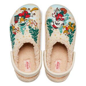 NWOT Disney Mickey And Friends Vintage Christmas Crocs Size M9